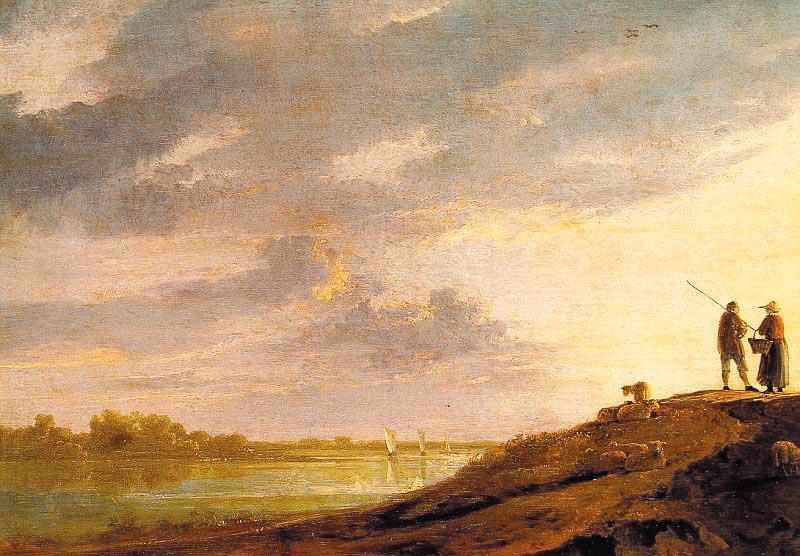 Aelbert Cuyp River Sunset Germany oil painting art